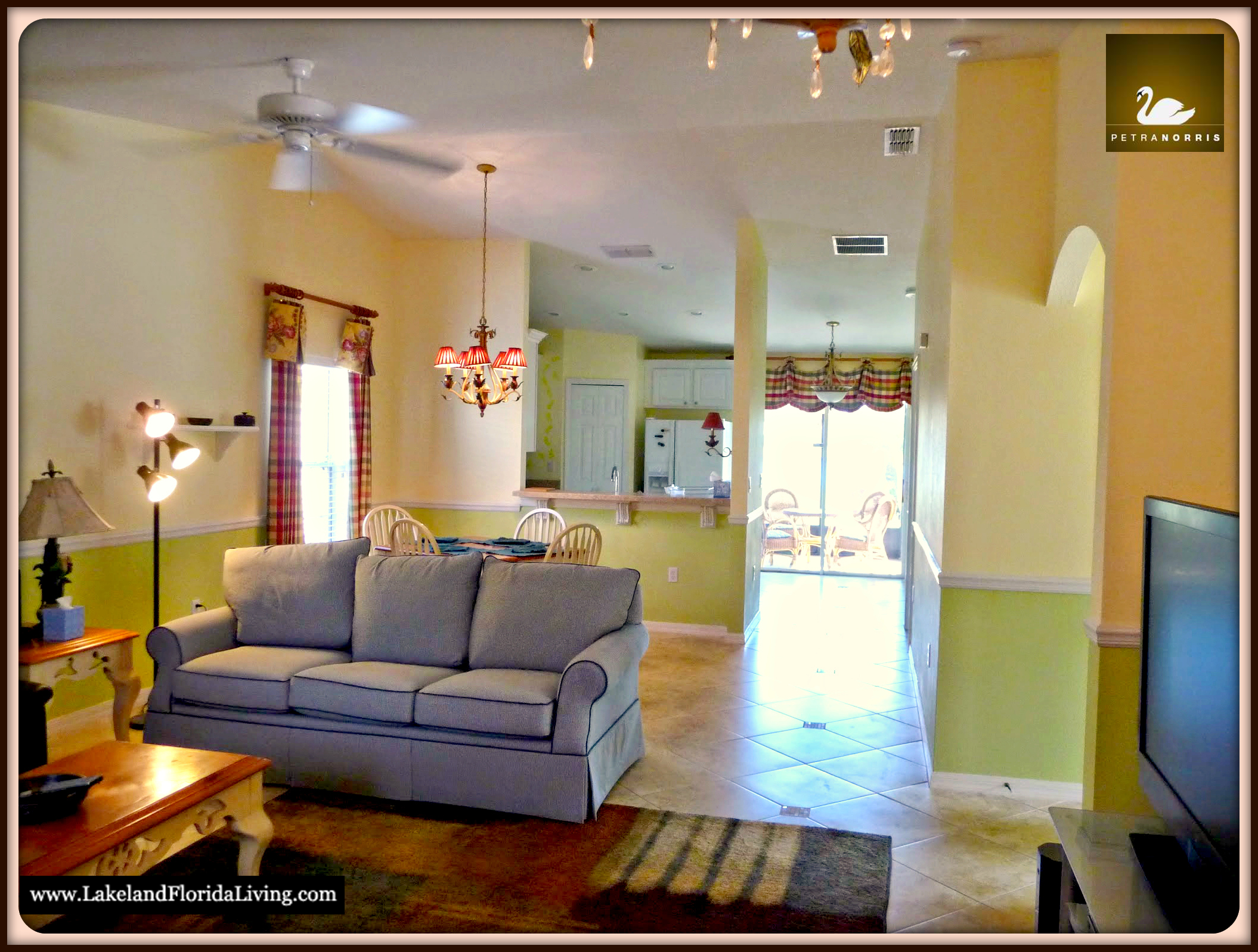 Home for Sale in Solivita Community FL - 213 Grand Canal Dr - 003 Living Room 1